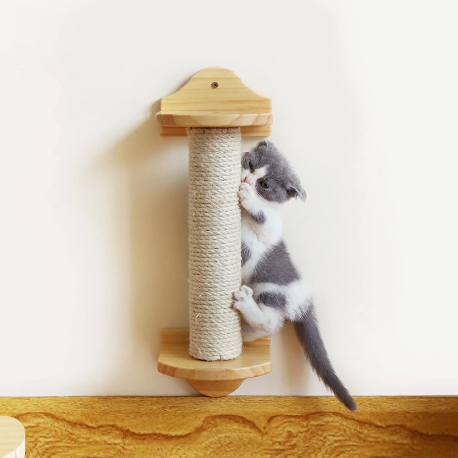 10-cat-scratching-replacement-posts-sisal-spare-scratcher-refill-post-for-cats-cube-tower-kittens-scratch-pole-perch-interactive-toys-furniture-accessories-tree-2-pack-include-m8-screws-white