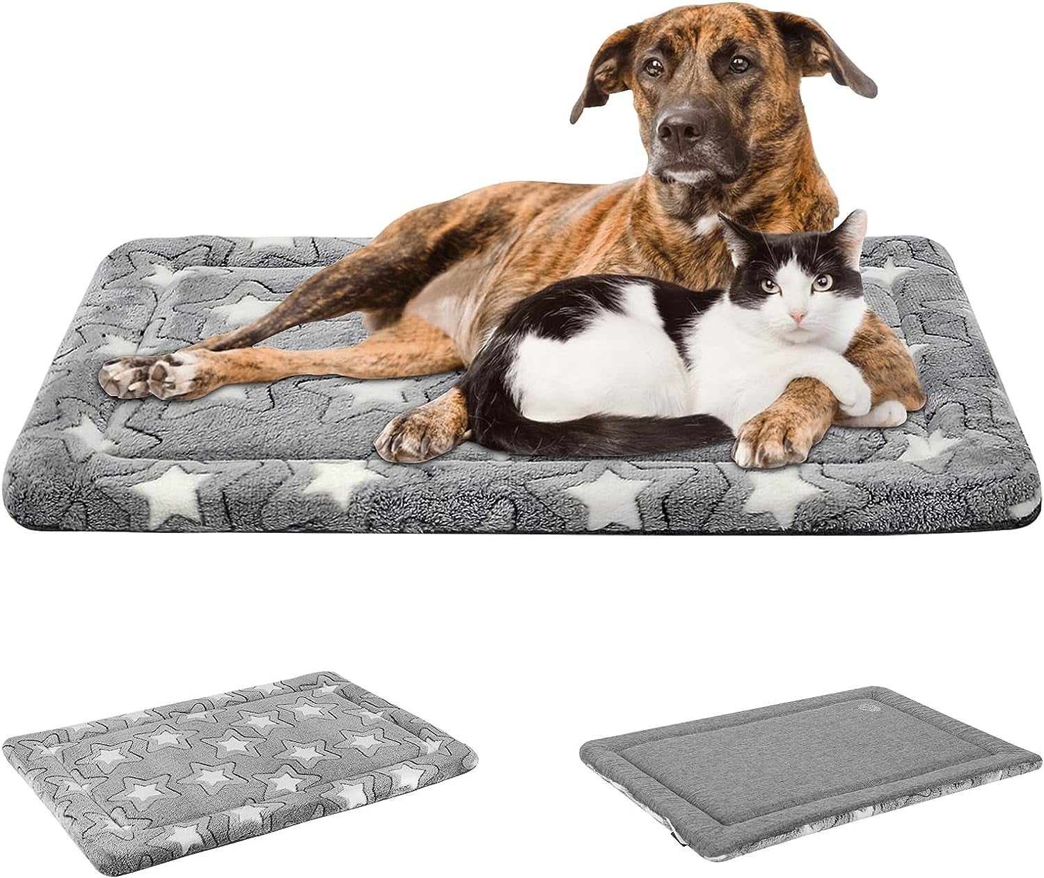 empsign-dog-crate-pad-for-42x28-dog-crate-star-pattern-grey-reversible-kennel-mat-cool-warm-machine-washable-cozy-star-pattern-sleeping-pad-all-season-pet-bed