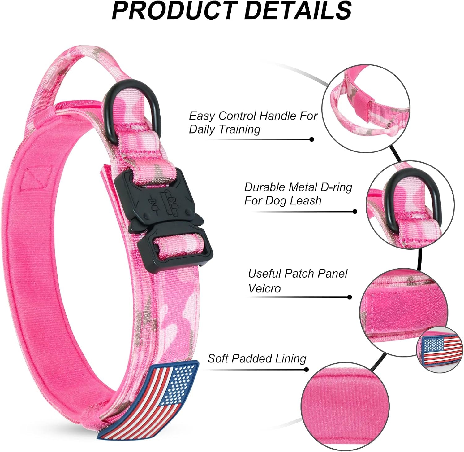 hotsky-tactical-dog-collar-and-leash-set-heavy-duty-military-airtag-dog-collar-with-handle-and-metal-buckle-for-training-and-walking-with-airtag-holder-and-two-patches-pink-camo-m