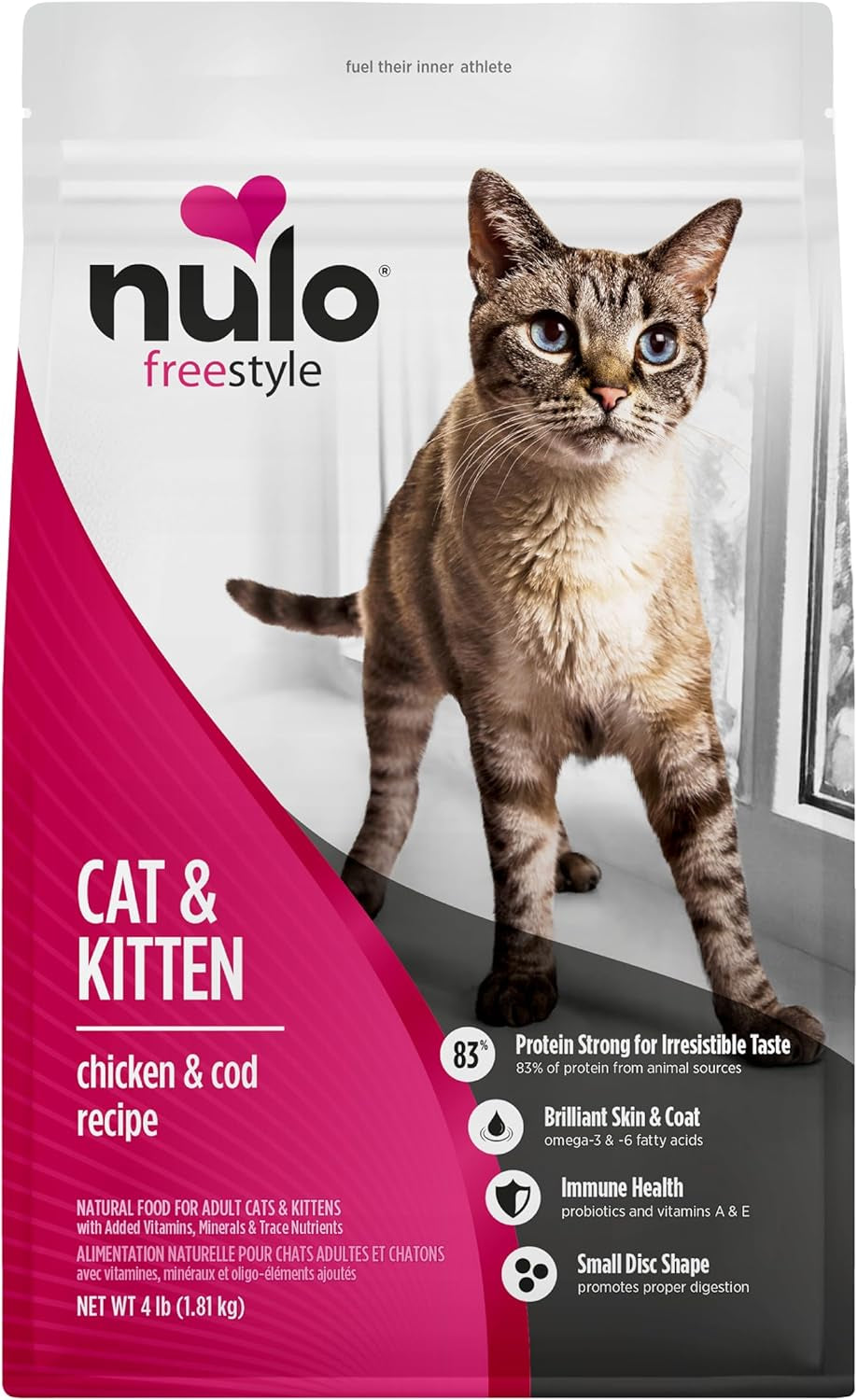 nulo-freestyle-cat-kitten-dry-food-chicken-cod-recipe-high-protein-grain-free-cat-food-natural-kibble-with-probiotics-omega-fatty-acids-4lb-bag