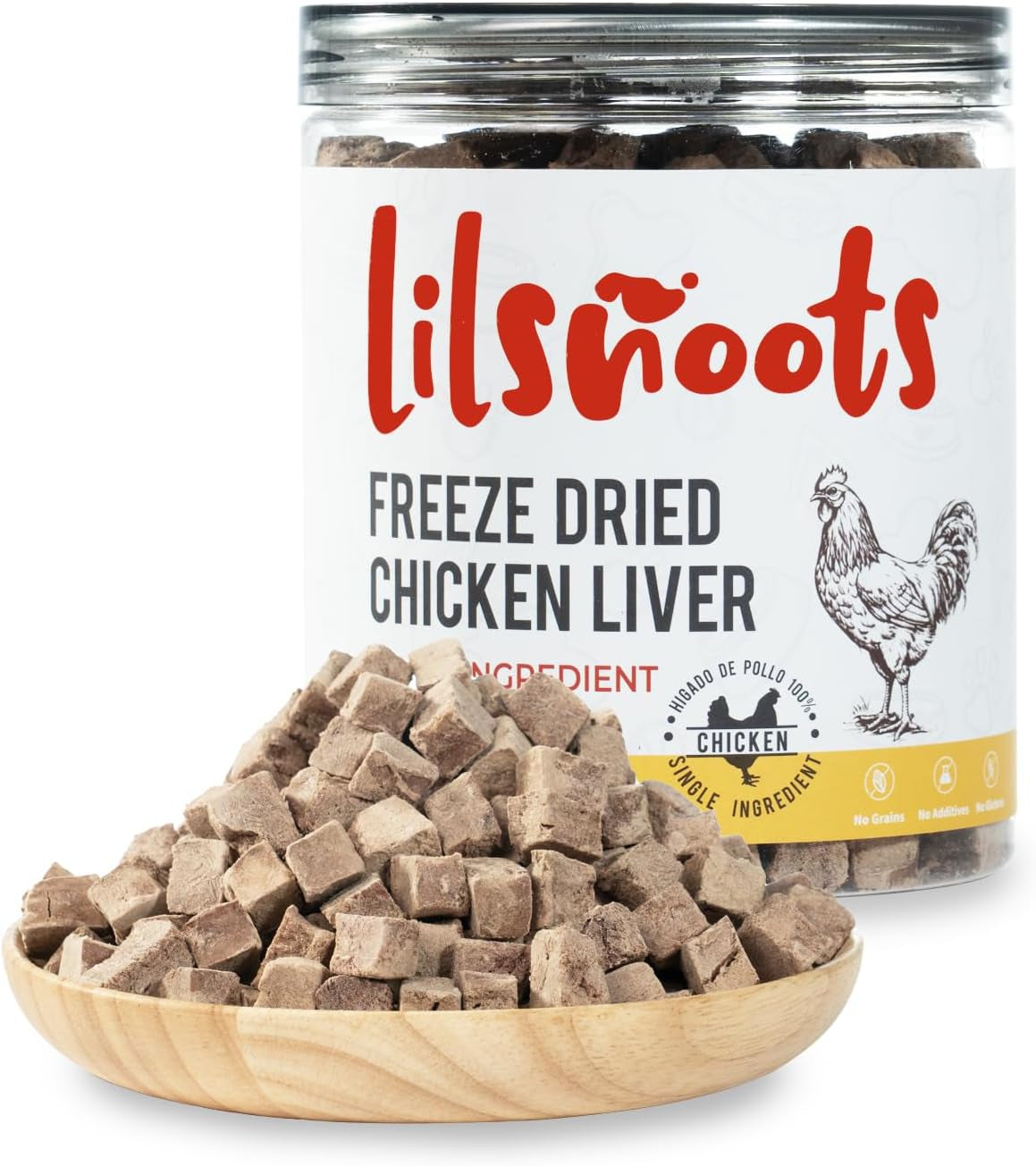 freeze-dried-chicken-dog-treats-cat-treats-single-ingredient-raw-chicken-pettreats-training-treats-food-meal-topper-rawhide-free-freeze-dried-chicken-high-protein-5-6oz