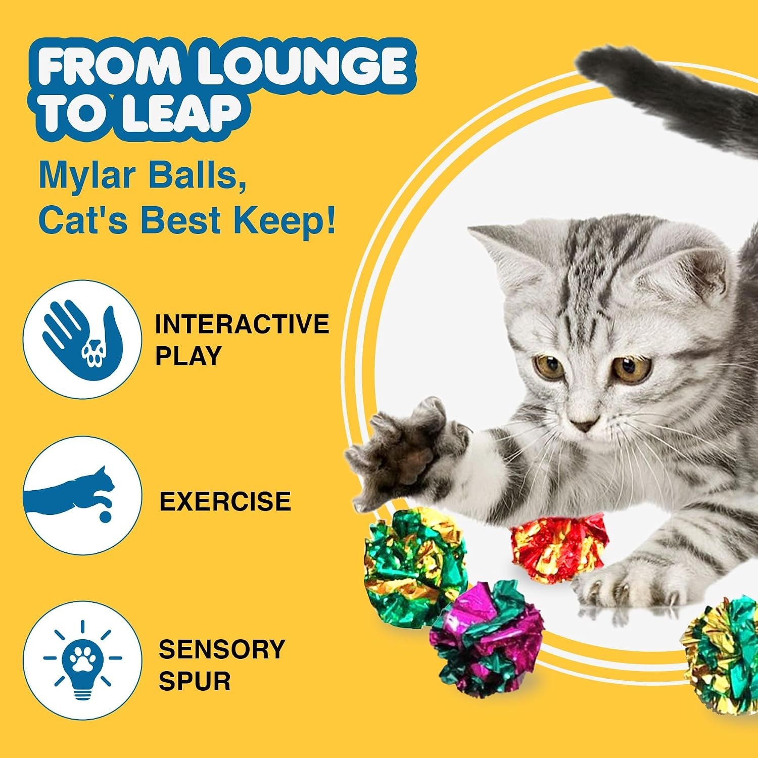 sungrow-cat-crinkle-balls-shiny-mylar-crinkler-stress-relief-toy-for-kittens-interactive-engaging-keeps-grown-up-cats-active-encourages-multi-cat-play-provides-endless-entertainment-6-pcs