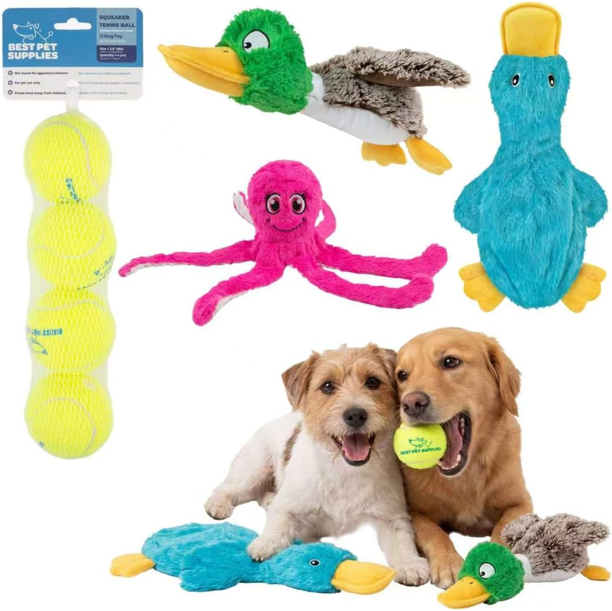 best-pet-supplies-squeaky-dog-toys-with-soft-durable-fabric-for-small-medium-and-large-pets-interactive-toy-for-indoor-play-supports-active-biting-and-play-1wild-duck-small