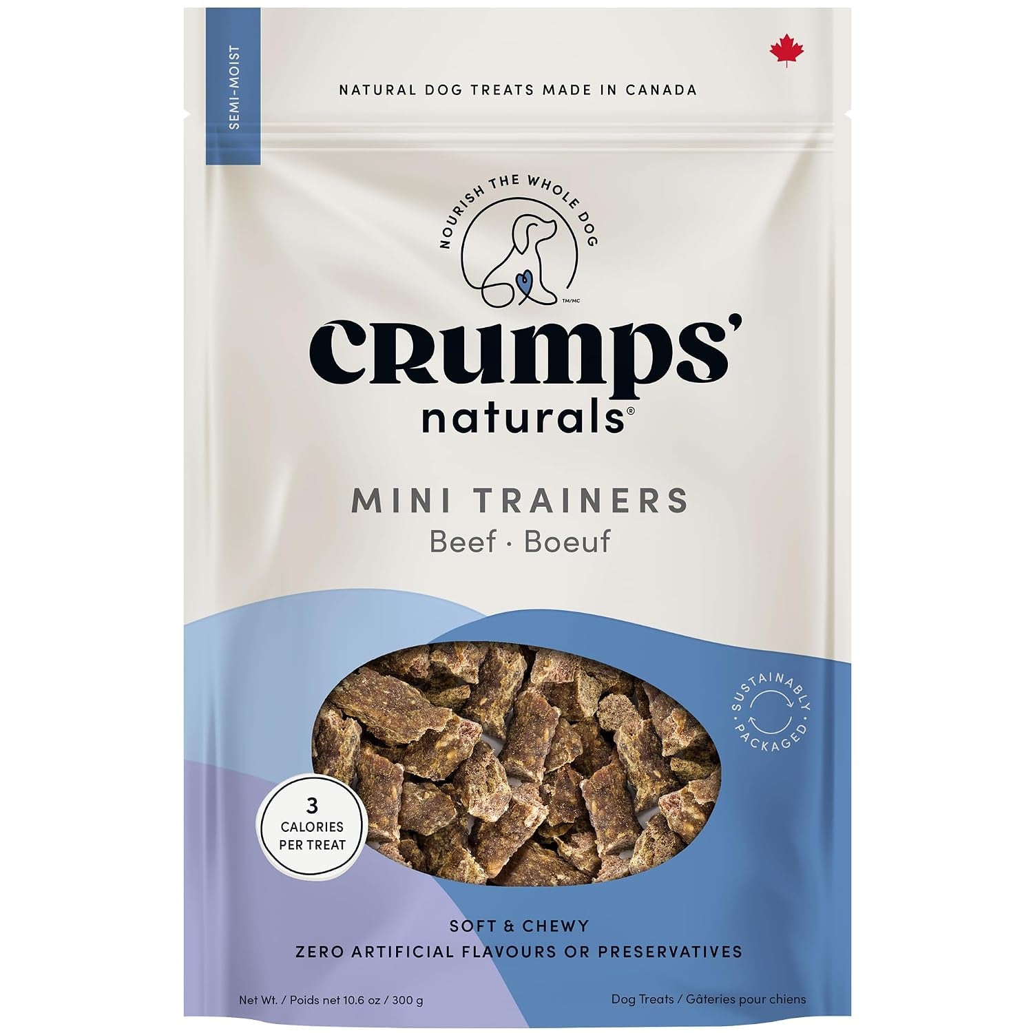 crumps-naturals-mini-trainers-semi-moist-beef-10-6oz