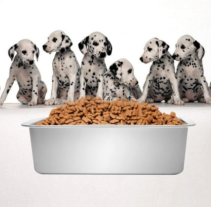 Kichwit 1.8 Gallons Large Dog Bowl, Stainless Steel Pan | Food Grade, Dishwasher Safe4