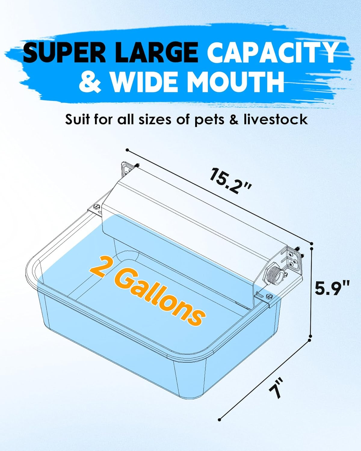 petimi-automatic-dog-water-dispenser-2-gallons-304-stainless-steel-dog-water-bowl-for-indoor-outdoor-large-water-bowl-for-pets-livestock-anti-tip-wide-mouth-water-auto-fill-fit-ght-3-4-faucet