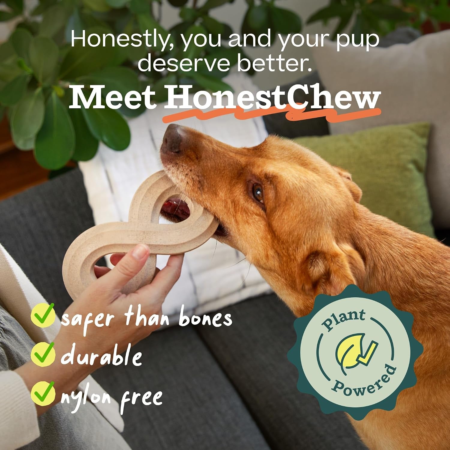 woof-honestchew-infinity-dog-chew-toy-for-dogs-under-25-lbs-plant-based-materials-easy-grip-design-splinter-resistant-durable-chew-supports-dental-care