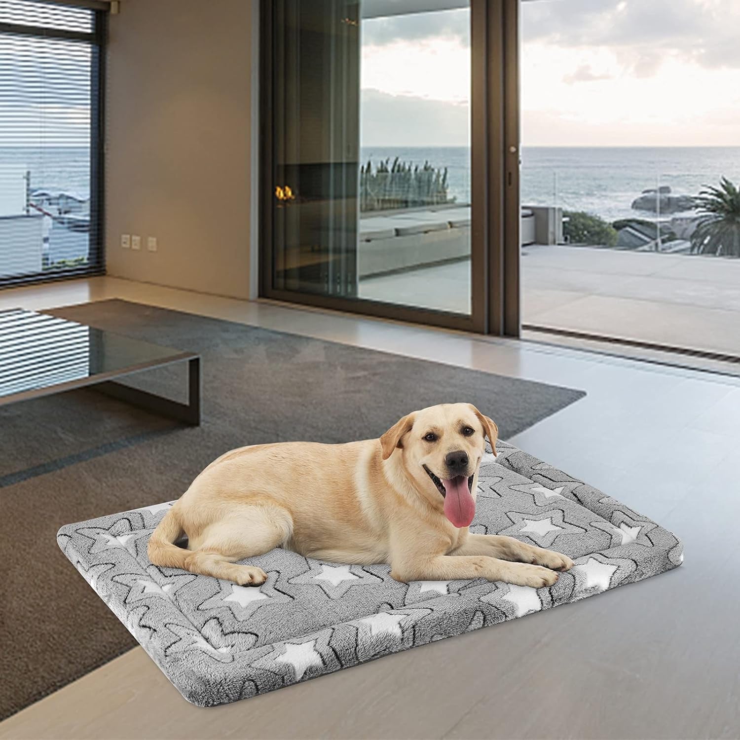empsign-dog-crate-pad-for-42x28-dog-crate-star-pattern-grey-reversible-kennel-mat-cool-warm-machine-washable-cozy-star-pattern-sleeping-pad-all-season-pet-bed