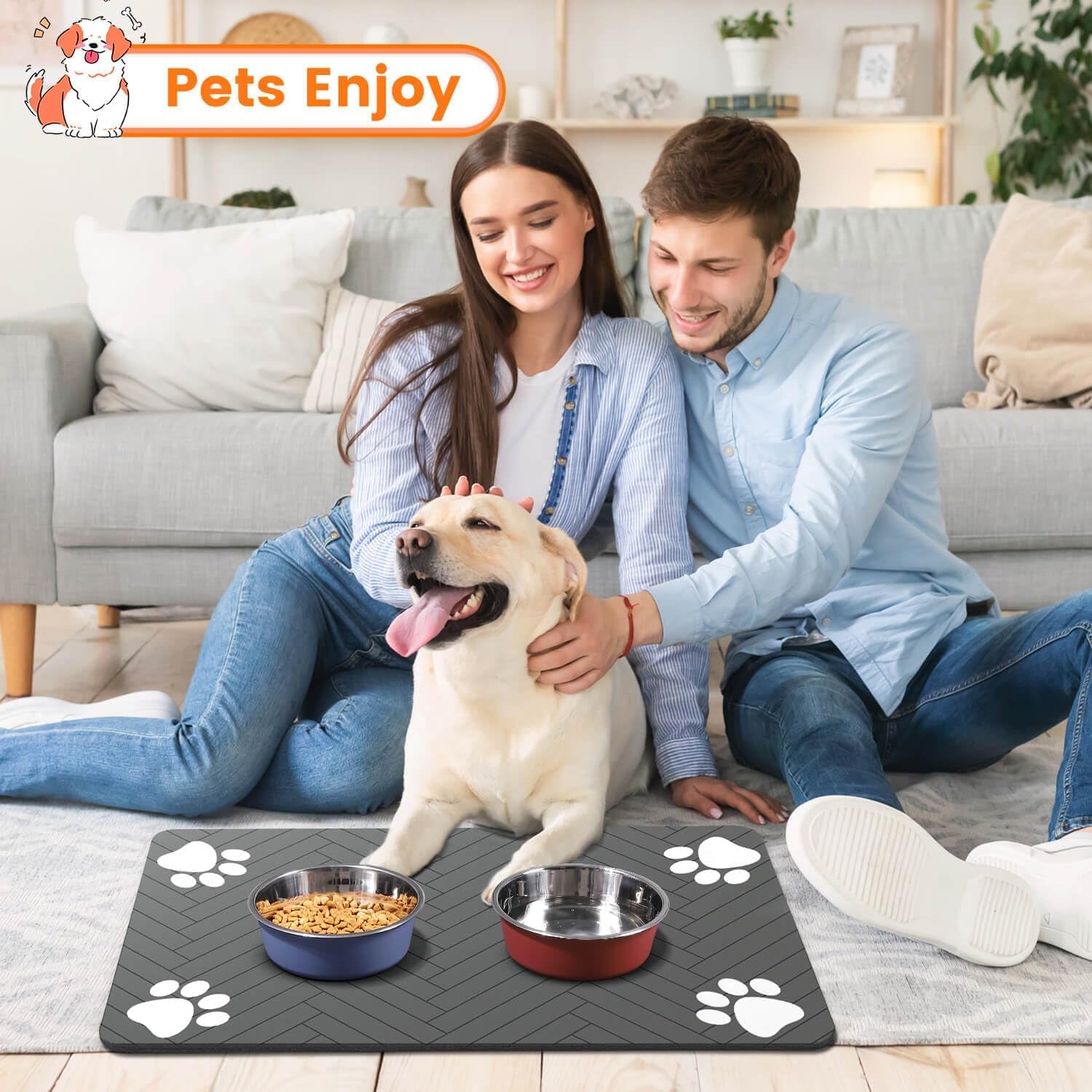 pet-feeding-mat-absorbent-pet-placemat-for-food-and-water-bowl-with-waterproof-rubber-backing-quick-dry-water-dispenser-mat-for-dog-and-cat-20x12-striped-dark-gray