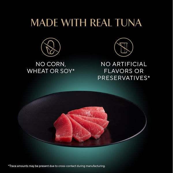 Sheba Perfect Portions Grilled Bites Wet Cat Food, Tuna, 2.6 Oz, 24 Ct | Real Tuna, Snap-Peel-Serve Twin-Pack Trays, Zero Leftovers, Shredded Grilled Strips, Aafco-Compliant, 48 Servings5