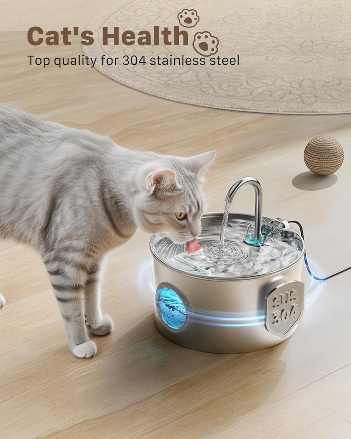 cat-water-fountain-stainless-steel-74oz-2-2l-cat-fountain-for-drinking-pet-water-fountain-for-cats-inside-quiet-cats-water-bowl-dispenser-kitty-drinking-fountains-for-pets-small-animals