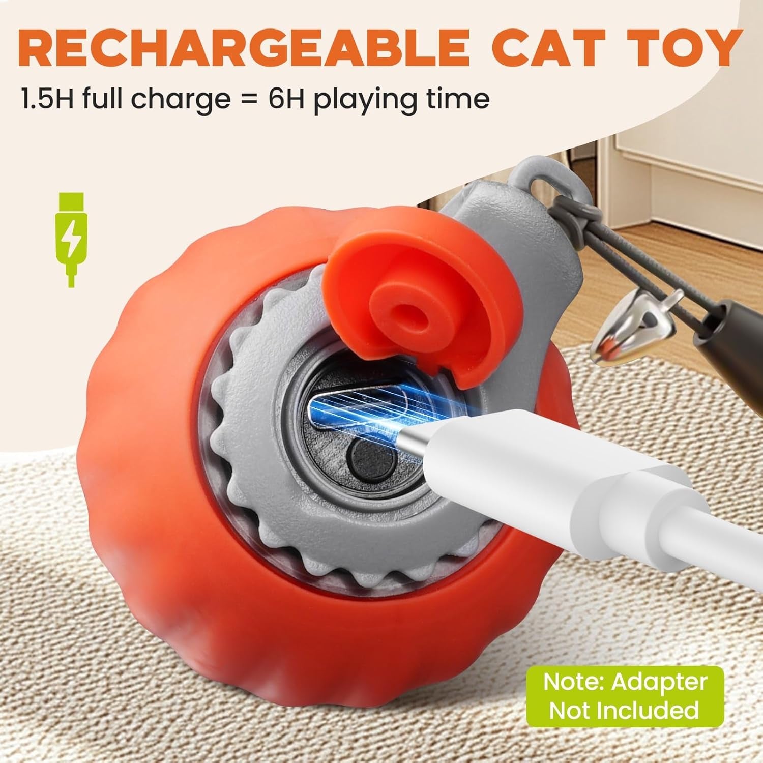 interactive-cat-toy-for-indoor-cats-two-speed-smart-automatic-cat-toy-moving-ball-with-tail-rechargeable-motion-activated-cat-toys-for-bored-indoor-adult-cats-adapter-not-included