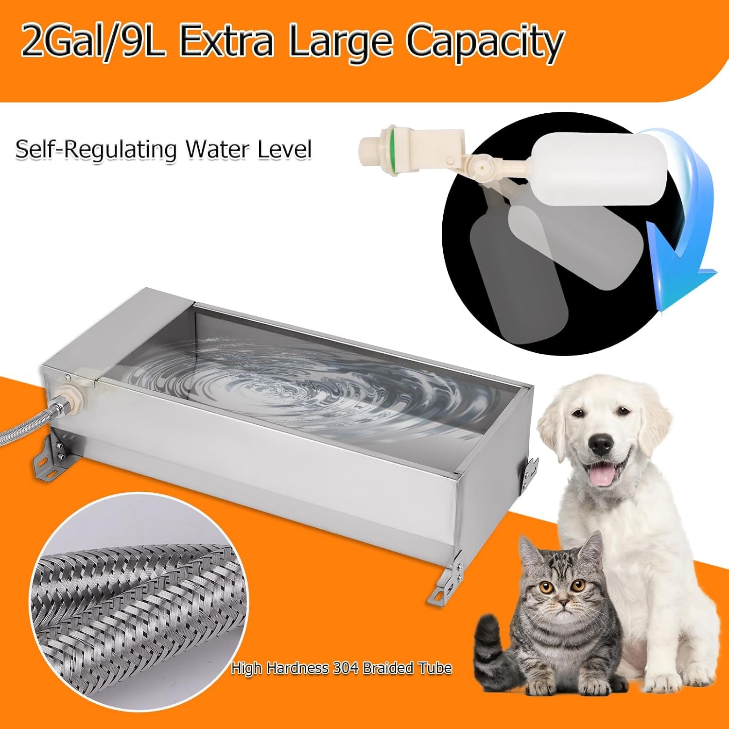 automatic-livestock-water-trough-large-capacity-self-filling-dog-waterer-outdoor-animal-drinking-water-bowl-dispenser-with-float-valve-stainless-steel-water-trough-for-horse-goat-pig-dog-sheep