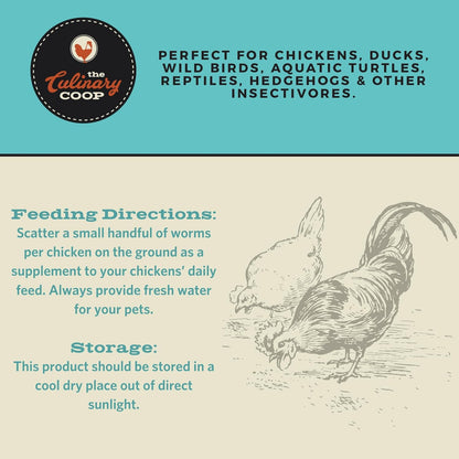 Fluker'S Culinary Coop Premium Chicken Treats, Dried Insect Trail Mix, 20 Oz3