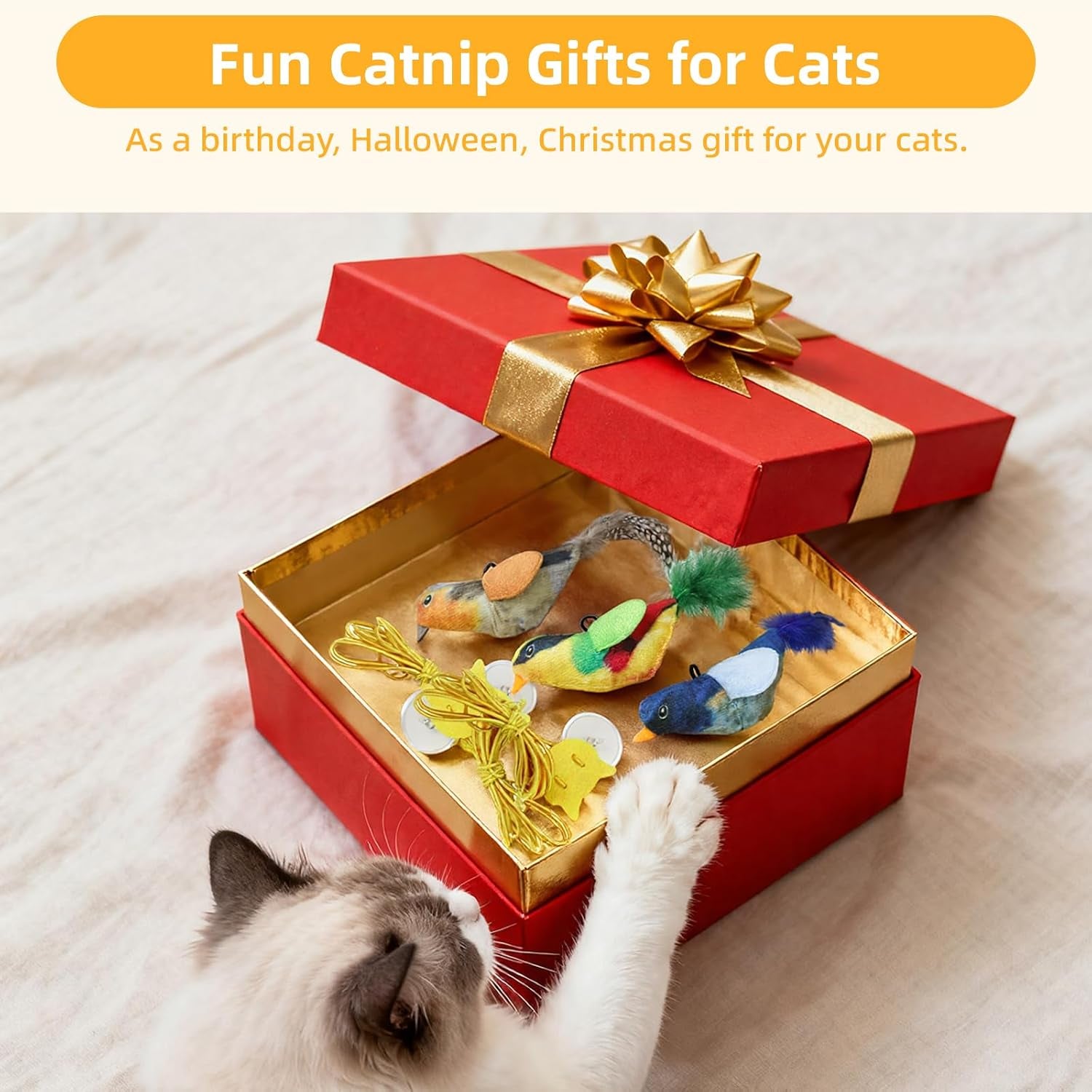 tocirelo-interactive-cat-toys-bird-realistic-cat-interactive-toys-for-indoor-cats-with-catnip-and-feather-3-pack-hanging-chirping-bird-cat-toy-bored-kitten-kicker-chase-exercise-door-frame-toy