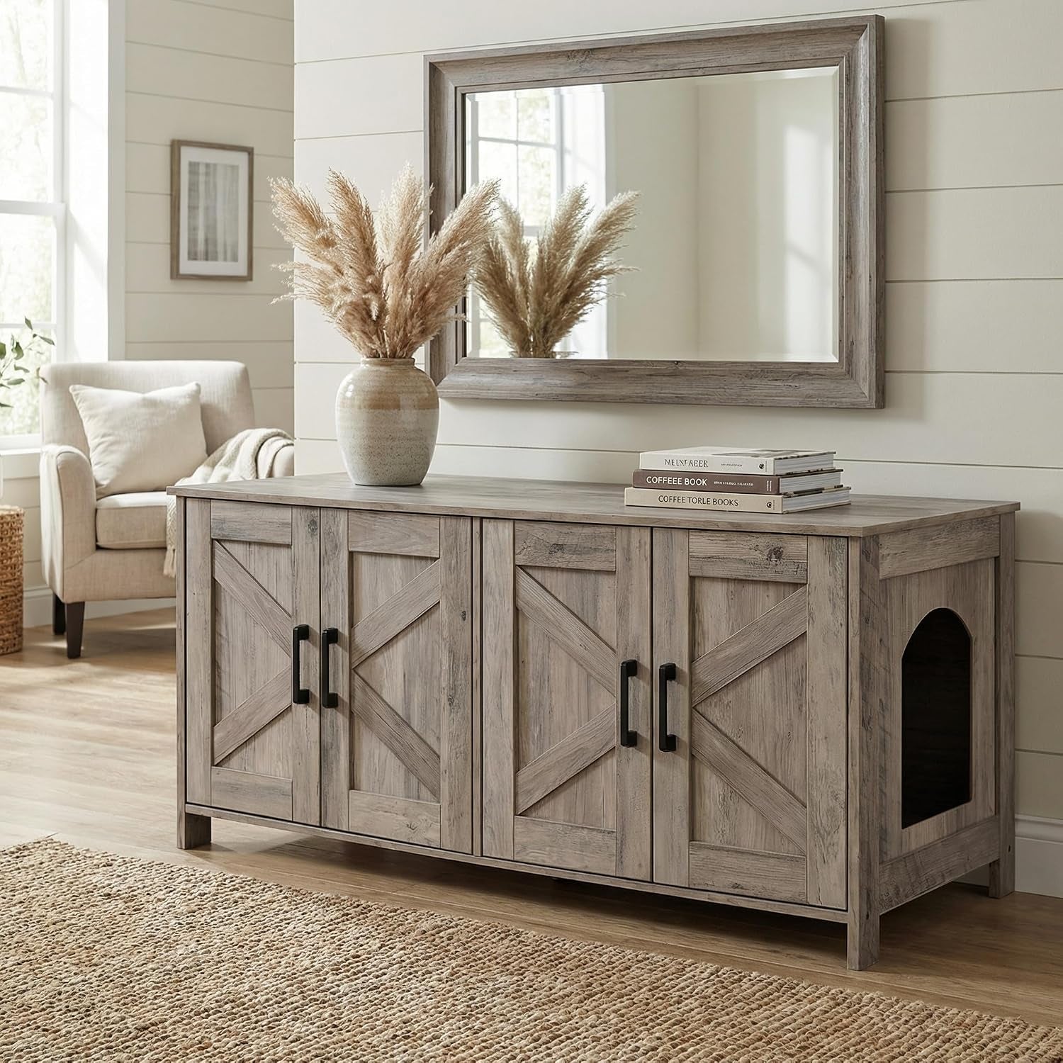 homhedy-39-4-l-cat-litter-box-enclosure-with-barn-door-black-wooden-cat-washroom-furniture-cat-house-pet-storage-cabinet-dog-proof-fit-most-of-litter-box-farmhouse-style