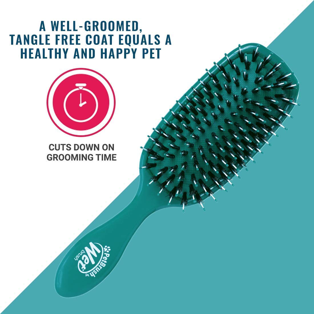 wet-brush-pet-hair-brush-smooth-shiny-fur-dog-and-cat-hairbrush-de-shedding-comb-dematting-tool-for-grooming-long-or-short-haired-dogs-tangle-free-for-less-pulling-tugging-teal
