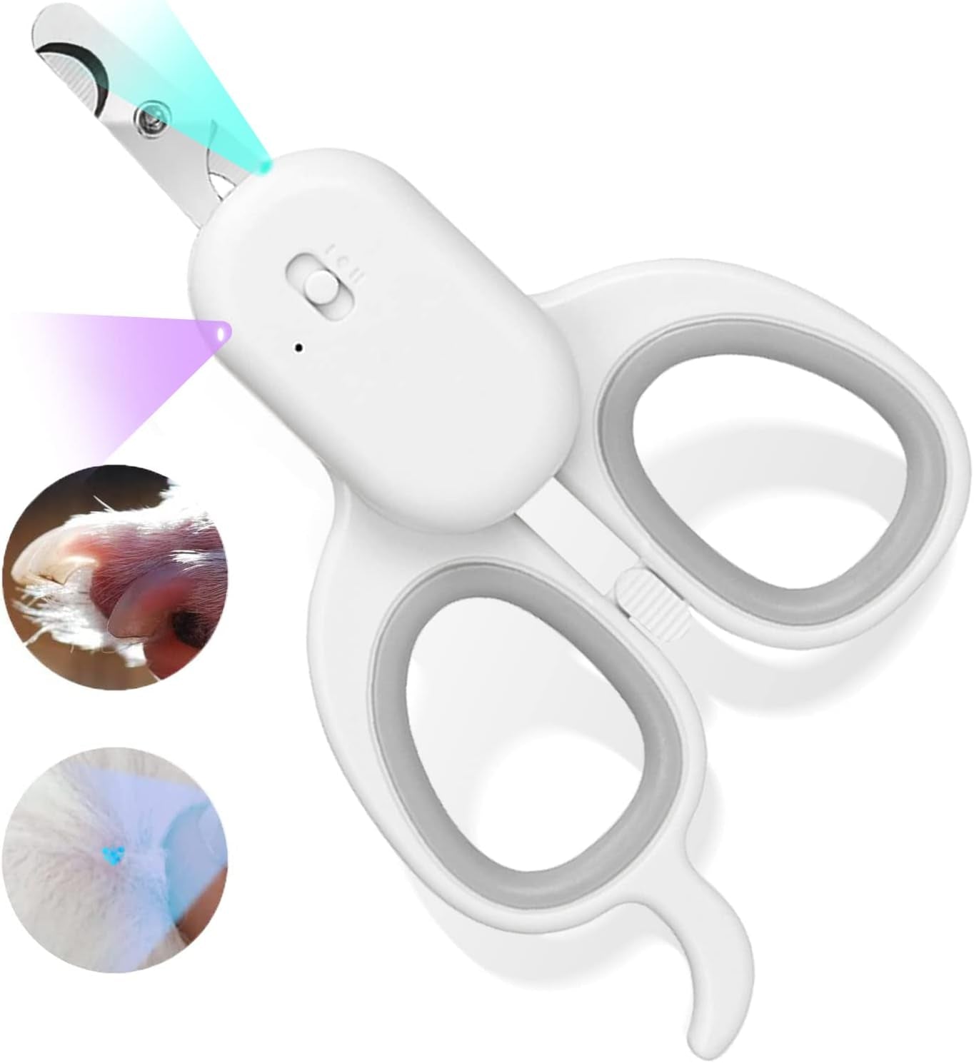 pakeway-pet-nail-clipper-with-led-u-v-light-cat-claw-trimmer-with-ultra-bright-led-light-for-nail-bloodline-to-avoid-over-cutting-sharp-angled-blade-grooming-tool-for-dog-cat-rabbit-small-animals