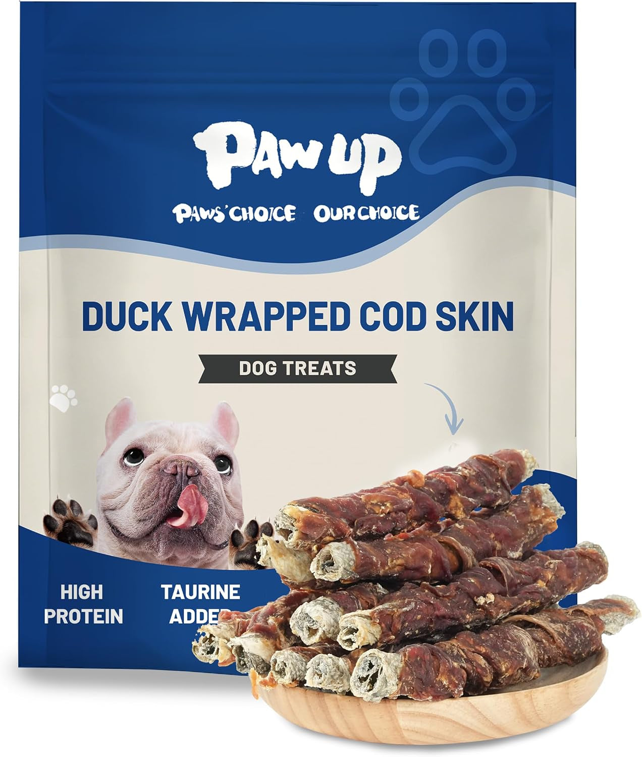 pawup-dog-treat-chicken-wrapped-cod-skins-fish-chews-rolls-for-medium-dogs-healthy-rawhide-free-12-5-oz