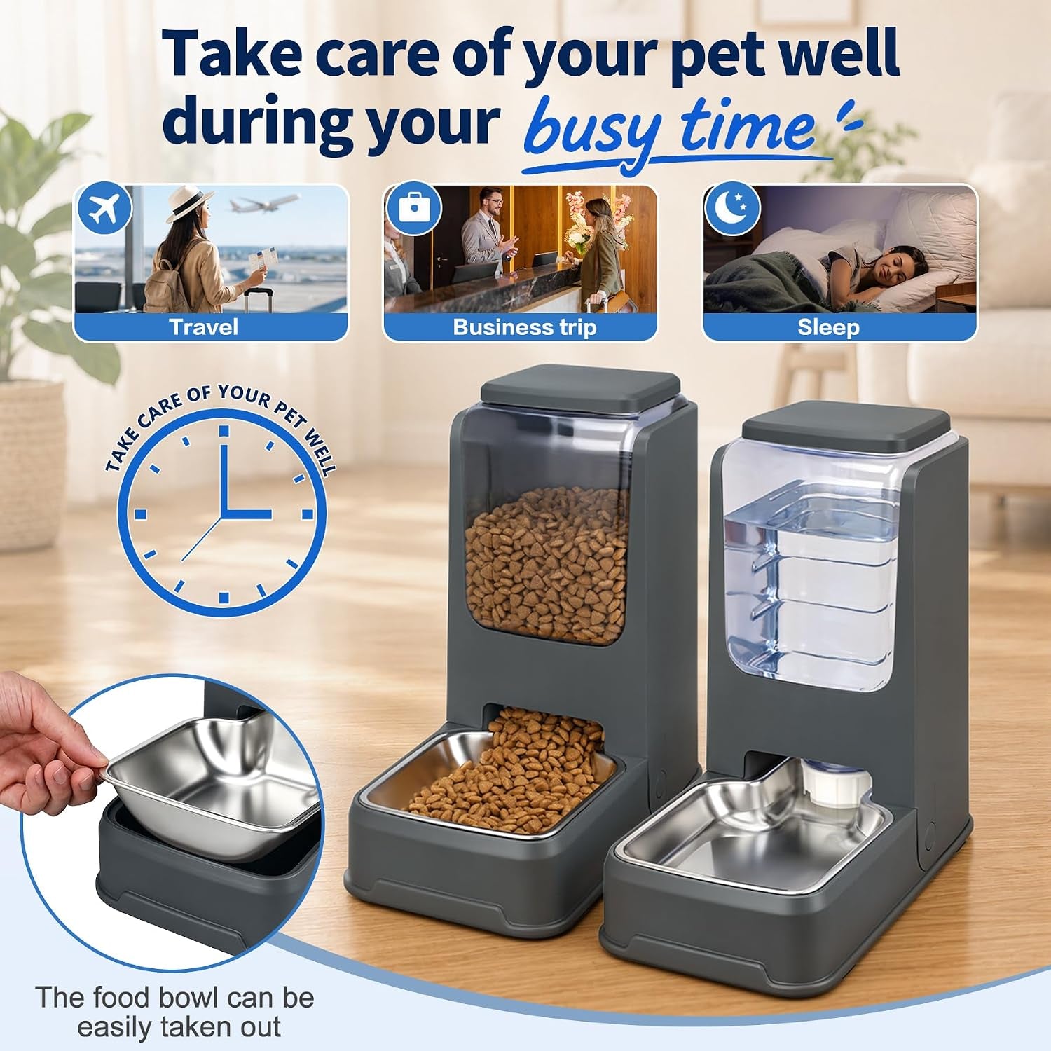 2-pack-automatic-cat-feeder-and-water-dispenser-set-with-dog-stainless-steel-feed-bowl-pet-gravity-self-feeding-and-waterer-large-capacity-for-small-medium-large-dogs-puppy-kitten