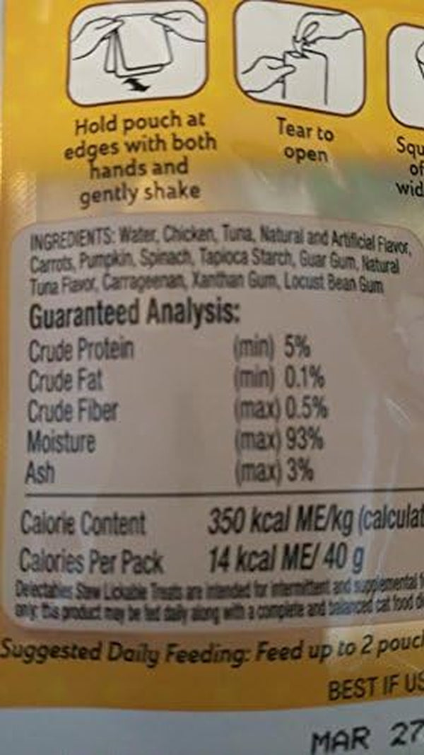 Delectables Stew Lickable Treat with Chicken & Veggies in Rich Sauce (4-POUCHES) (NET WT 1.4 OZ EACH)2
