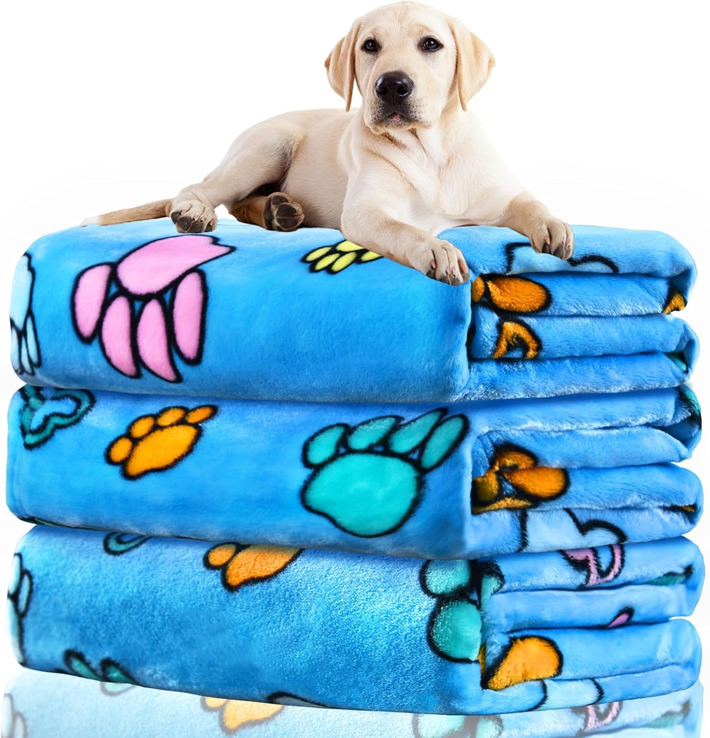 rezutan-dog-blankets-for-3-pack-large-medium-pet-cat-soft-fuzzy-washable-blanket-comfort-flannel-suitable-for-dogs-kennels-beds-sofas-furniture-gifts-puppy-essentials-41-x-31-inch-black