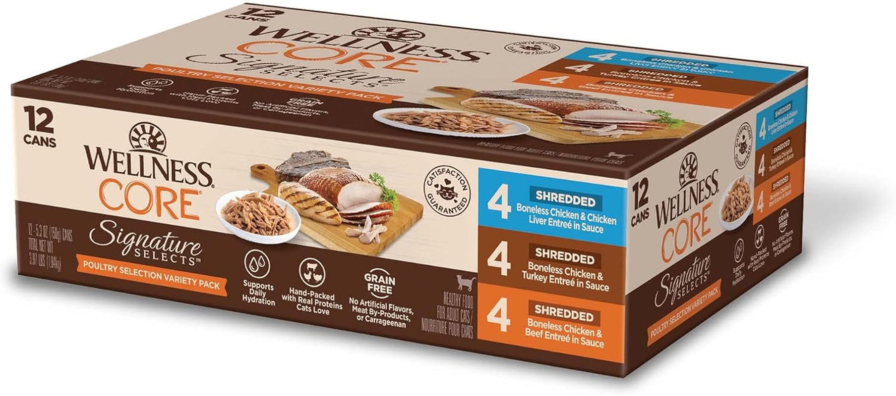 wellness-core-signature-selects-variety-pack-adult-canned-wet-cat-food-natural-protein-rich-grain-free-poultry-recipes-2-8-oz-pack-of-8-cans