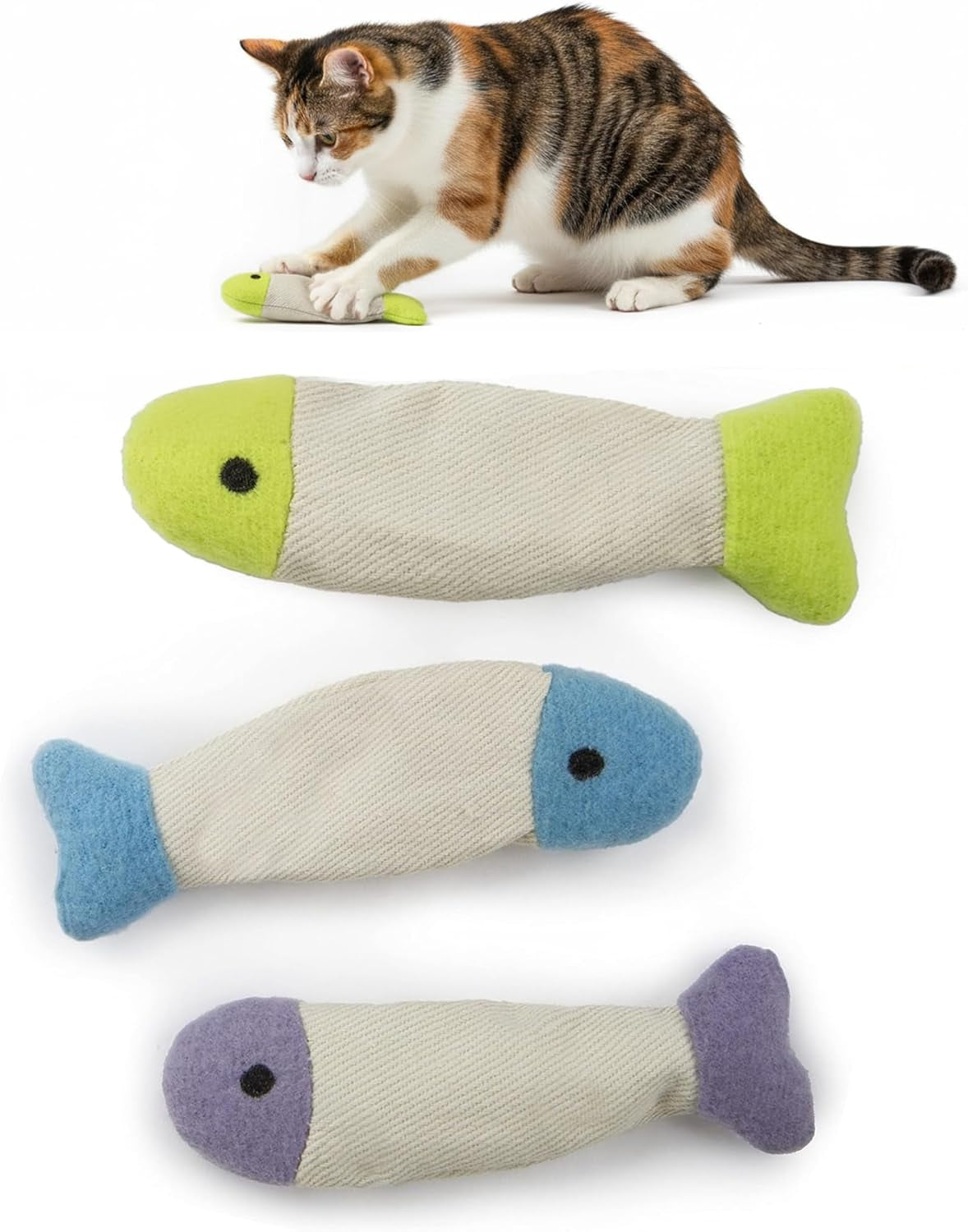 smartykat-9-count-fish-flop-crinkle-catnip-cat-toys-multi-color-9-count
