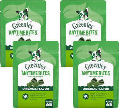 Greenies Anytime Bites Dog Treats, Blueberry Flavor, 10.3 Oz | Only 13 Calories per Treat, Easy to Digest, Natural Ingredients plus Vitamins & Minerals, Made in USA Facilities15