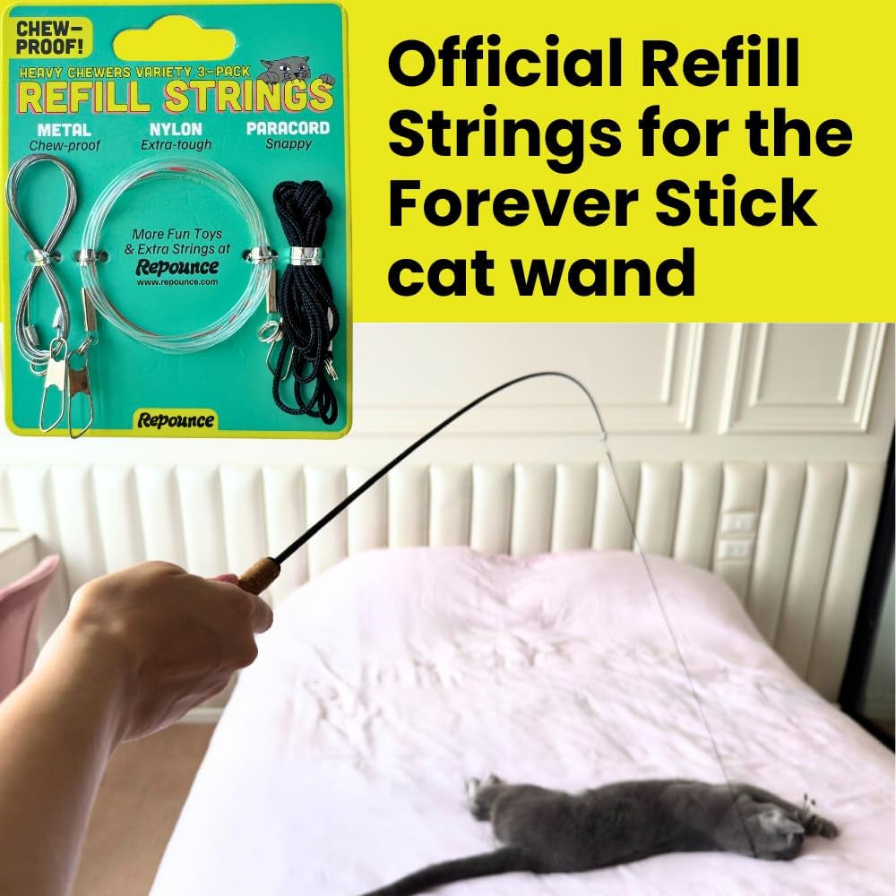cat-toy-string-replacement-3-pack-chew-proof-metal-wire-cat-wand-string-replacement-variety-pack-official-cat-toy-refill-strings-for-forever-stick-cat-toy-wand-transparent-fishing-line-nylon-cord