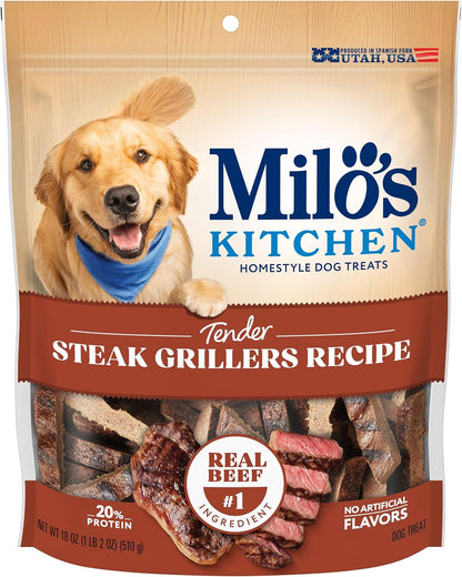 Milo’S Kitchen Chicken Meatballs Dog Treats, 18 Oz. Bag16