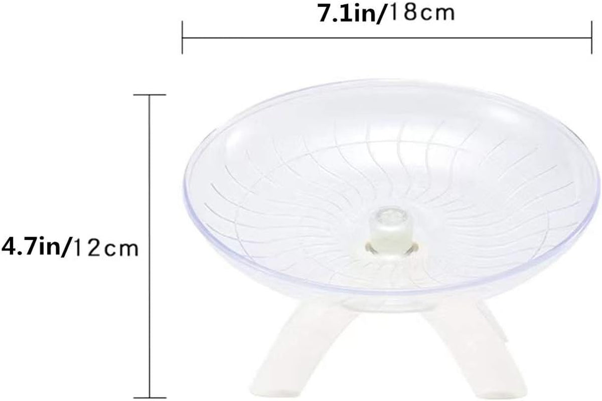 hamster-flying-saucer-silent-running-exercise-wheel-for-hamsters-gerbils-mice-hedgehog-and-other-small-pets-silent-running-wheel-hamster-wheel-white