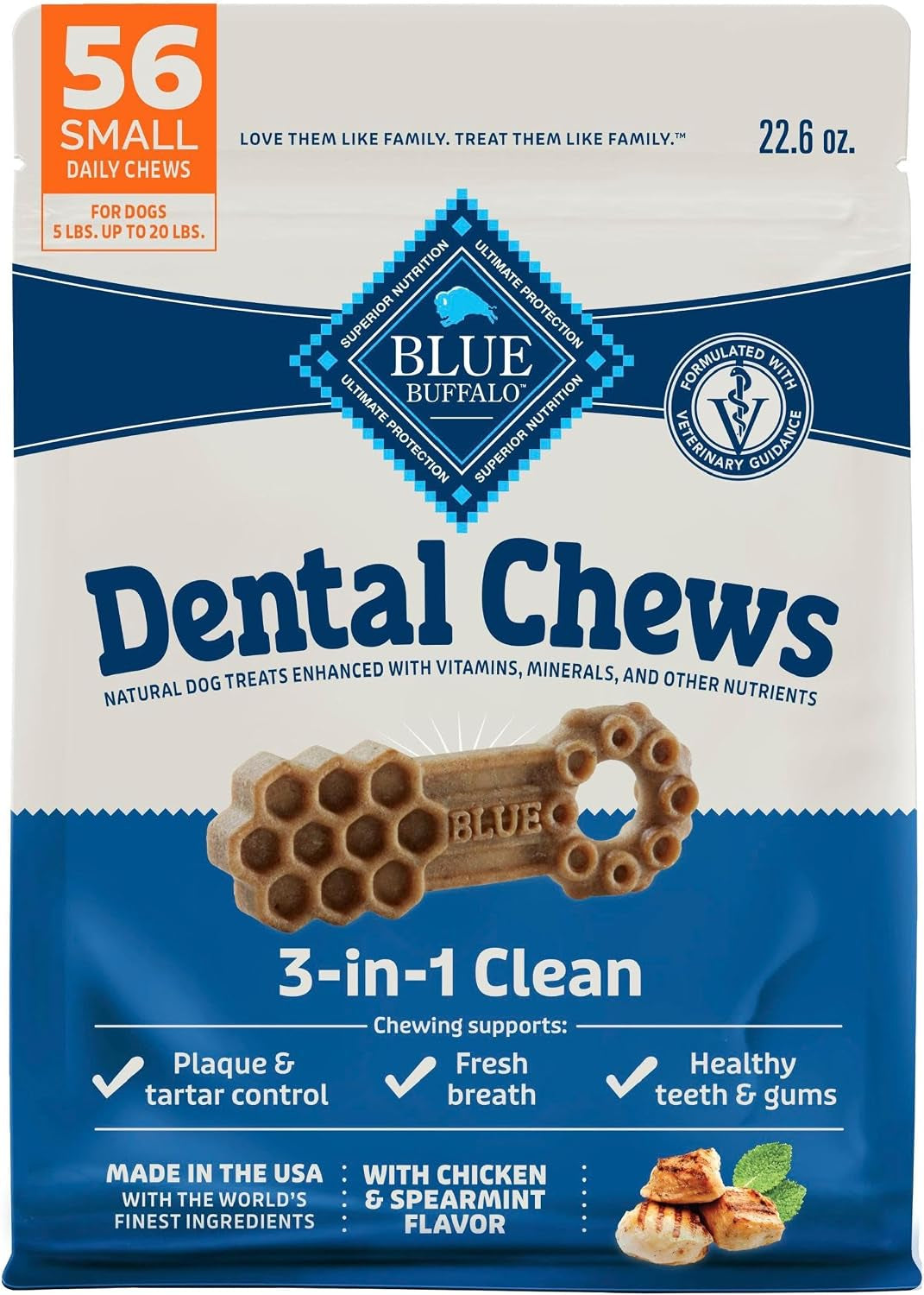 blue-buffalo-natural-dental-chews-for-small-dogs-5-20-lbs-chicken-spearmint-daily-teeth-cleaning-dog-treats-enhanced-with-vitamins-minerals-11-3-oz-bag-28-treat-count