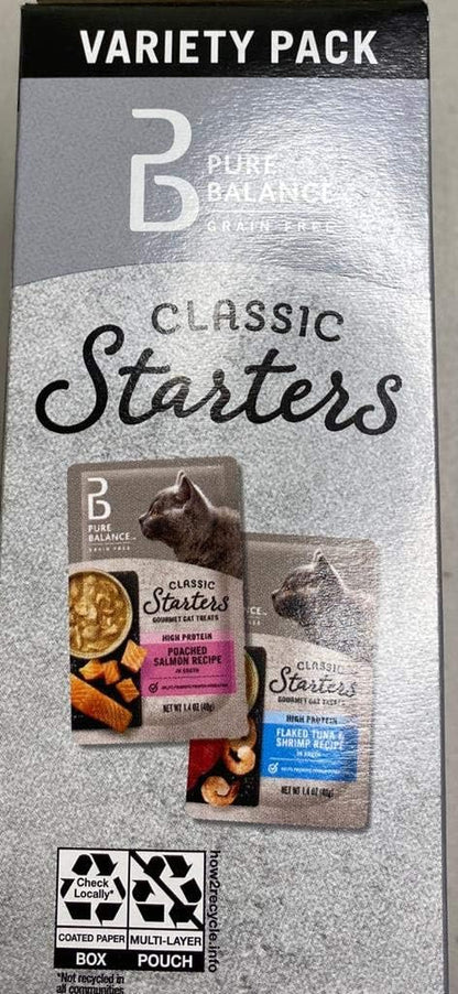 Pure Balance Grain Free, Classic Starters Goumet Cat Treats2
