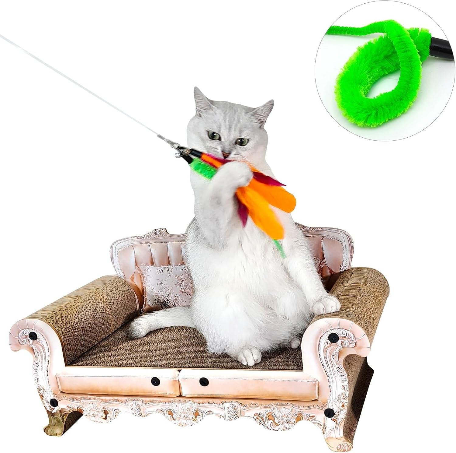 miwoowim-2pcs-retractable-cat-teaser-wands-9pcs-feather-refills-toy-set-dual-size-telescopic-rods-50-38-da-bird-feather-attachments-with-bells-replacement-interactive-fishing-pole-toys