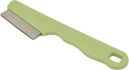 Coastal Pet Safari Double Row Comb - Helps Dry Skin - for Flea Prevention and Detection in Pets with Short and Long Hair1