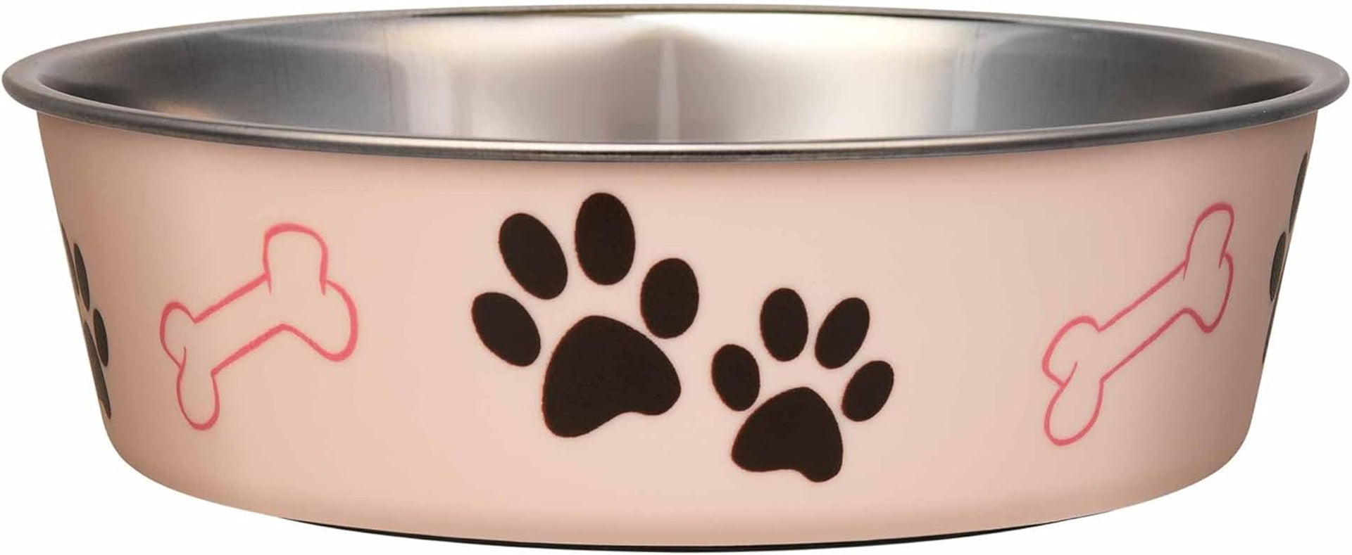 loving-pets-bella-dog-bowls-stainless-steel-dog-cat-bowls-spill-proof-dog-food-bowl-cat-bowl-puppy-essentials-pet-supplies-great-for-home-travel-medium-20-35-lbs-blueberry