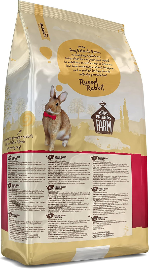 Supreme Tiny Friends Farm Russel Rabbit Tasty Mix 2Lb2