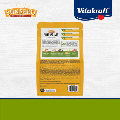 Sunseed Vita Prima Hedgehog Food - High-Protein Poultry, Seafood, and Mealworm Food Blend - Vitamin-Fortified for Happy and Healthy Hedgehogs7