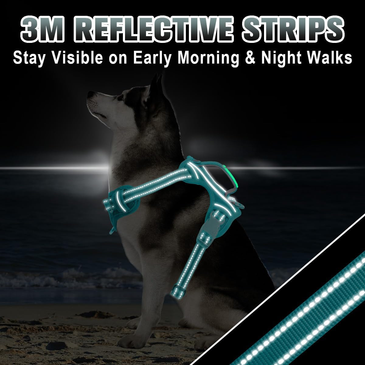 barkbay-no-pull-dog-harness-large-reflective-dog-harness-with-front-clip-and-easy-control-handle-for-walking-training-running-with-id-tag-pocketocean-blue-l
