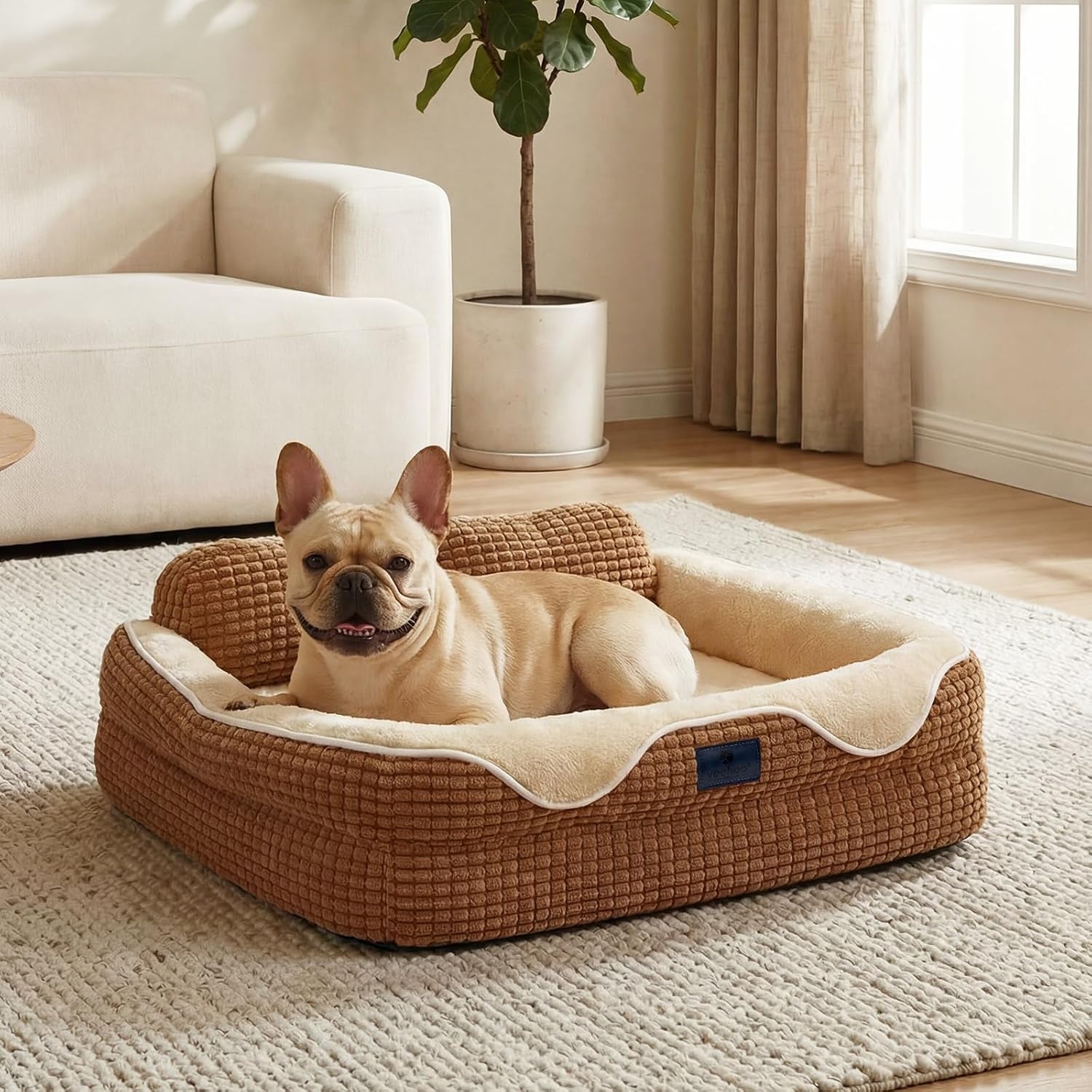 veehoo-square-dog-bed-medium-size-dog-orthopedic-dog-bed-couch-sofa-36-washable-medium-dog-bed-for-indoor-egg-crate-memory-foam-dog-bed-with-sides-removable-cover-high-back-non-slip-bottom