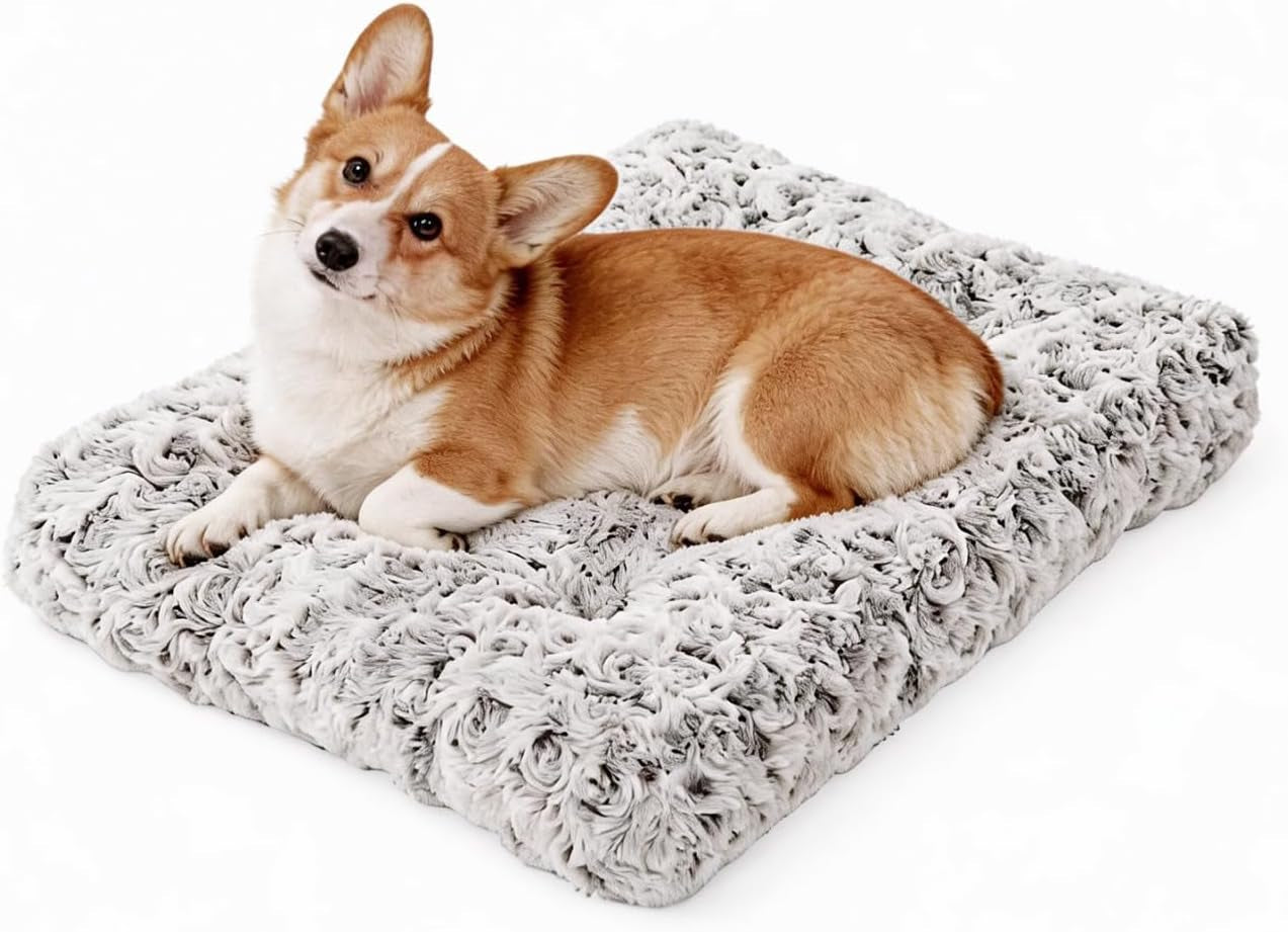 orthopedic-dog-bed-for-dogs-calming-plush-dog-mat-with-thick-cushion-support-washable-fluffy-pet-bed-with-non-slip-bottom-soft-indoor-dog-crate-bed-gray-41-0-l-x-27-0-w-x-4-0-th