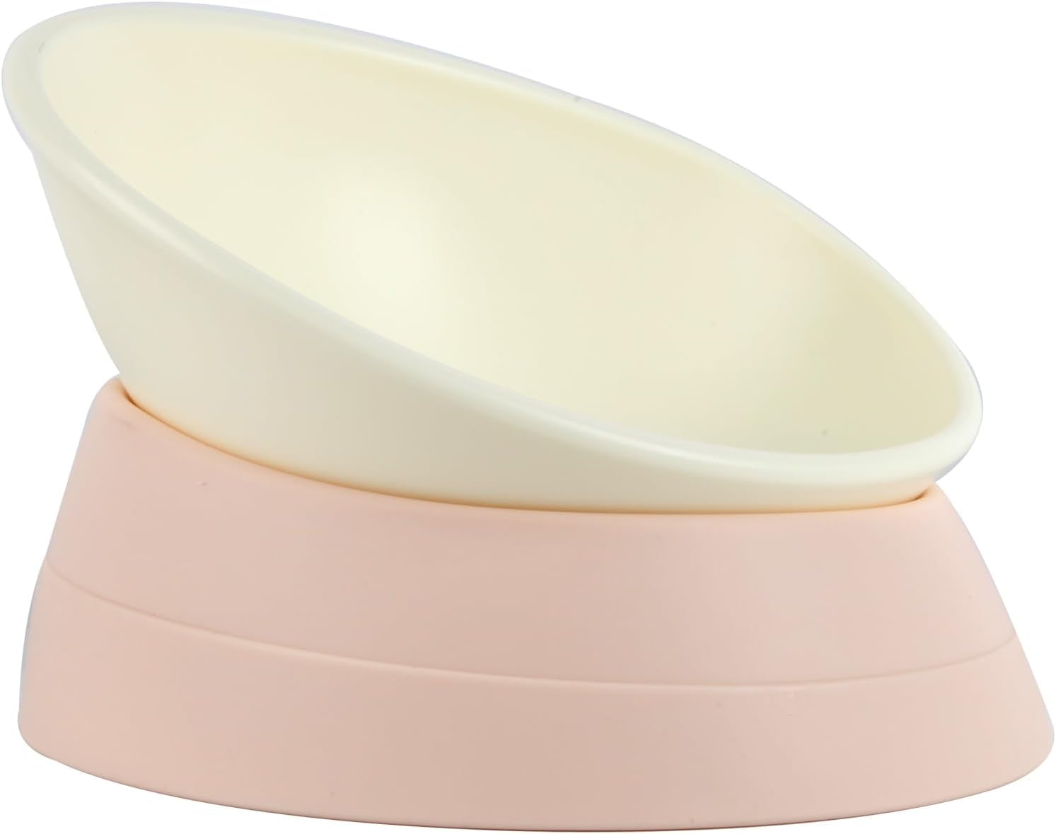 bulldog-bowl-anti-slip-dog-cat-dish-detachable-rubber-dog-bowl-pet-sterile-tilted-pet-feeder-slope-base-pink-2-cups