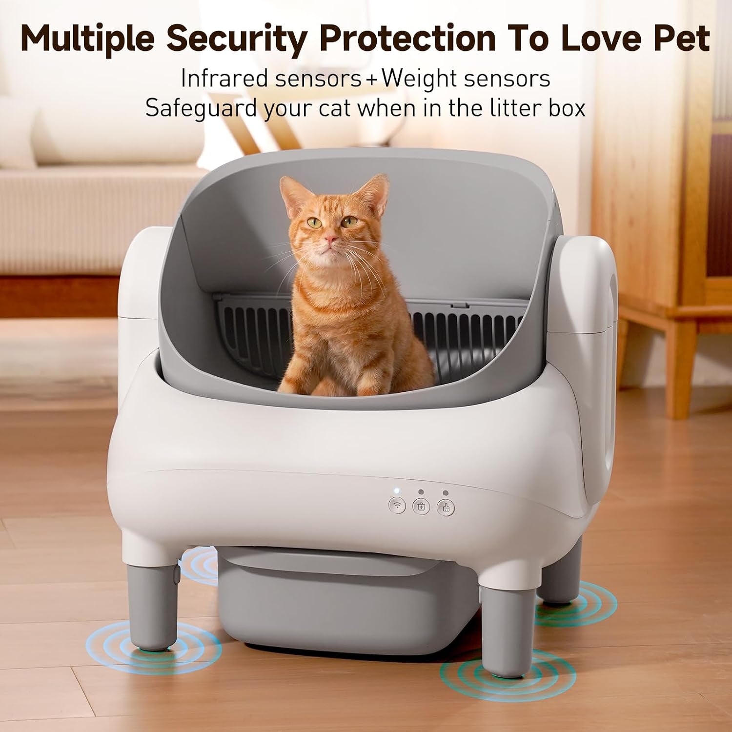 automatic-cat-litter-box-self-cleaning-litter-box-for-multiple-cats-with-open-top-design-app-control-and-safety-protection-ultra-quiet-easy-setup-light-gray