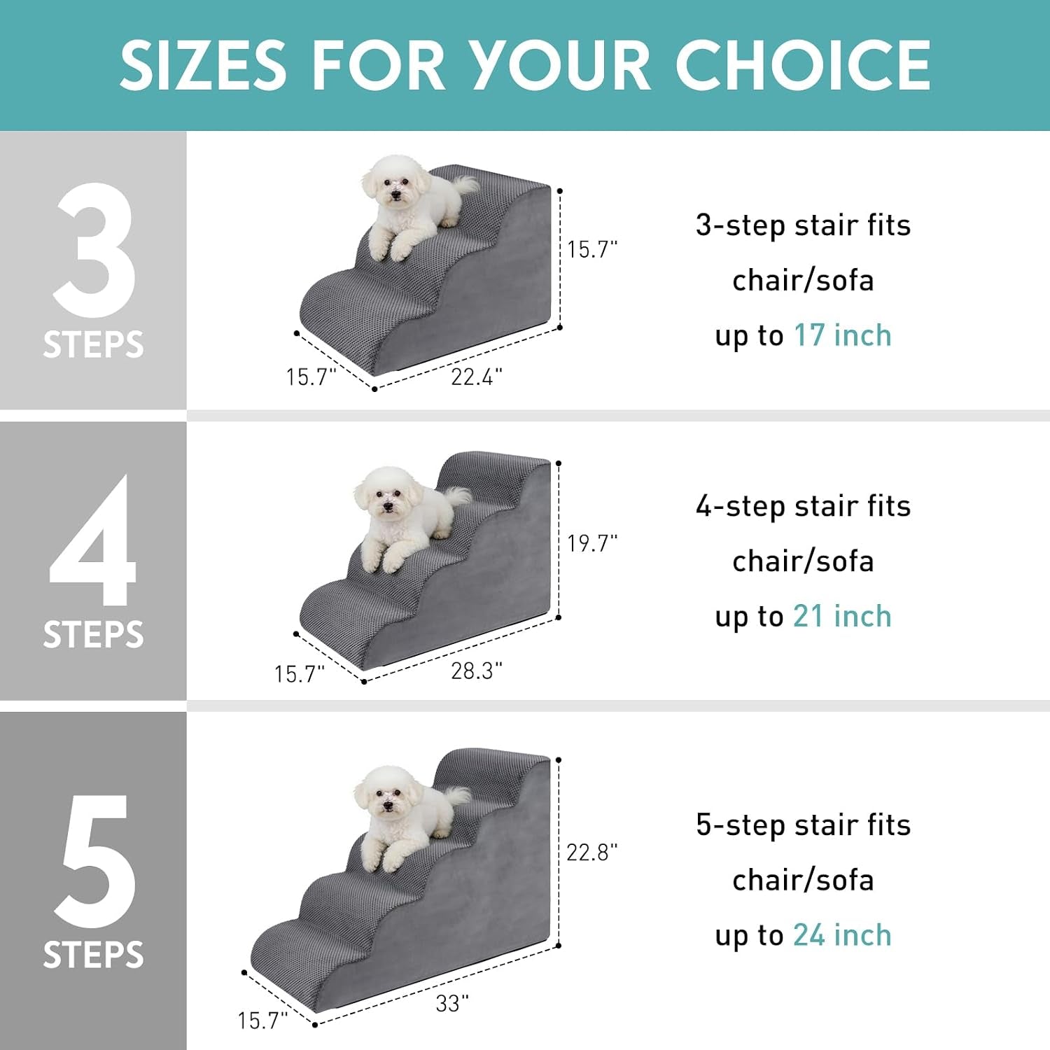 dog-stairs-for-small-dogs-19-7-h-pet-stairs-4-steps-ramp-for-puppy-older-cat-stairs-with-whole-30d-high-density-foam-corduroy-fabric-non-slip-bottom-dog-steps-for-bed-and-couch-grey-4-step