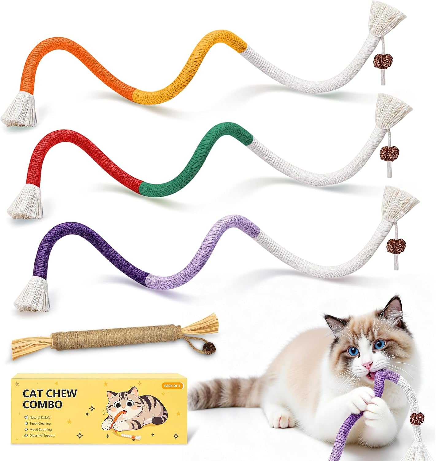 interactive-cat-toys-for-indoor-cats-3-chew-ropes-1-silvervine-stick-with-gall-fruit-refillable-catnip-interactive-kitten-toys-teething-toys-safe-teeth-cleaning-for-all-breeds-19-5-inches
