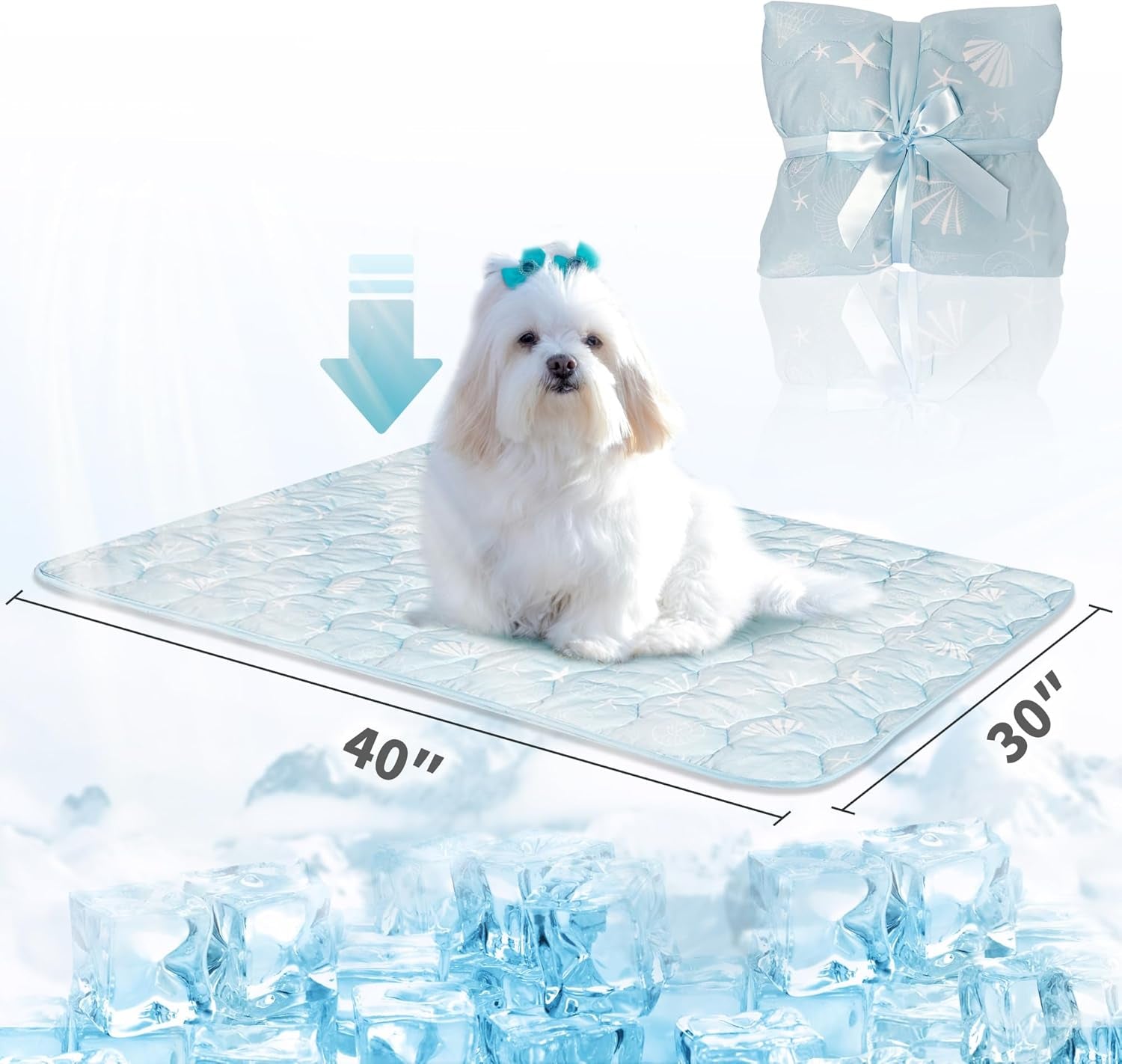 nwk-dog-cooling-blanket-q-max-0-345-ice-silk-cool-to-touch-material-reversible-breathable-bed-cover-furniture-protector-couch-sofa-for-summer-machine-washable-ocean-blue-30-x-40