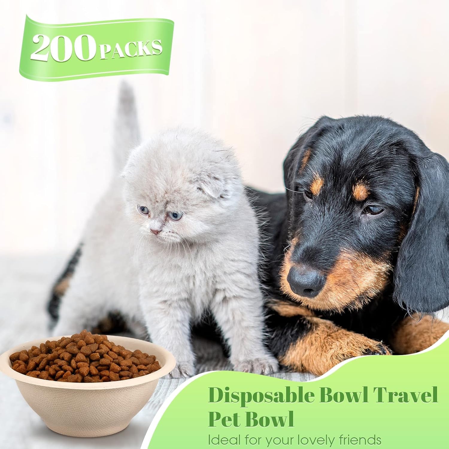 thenshop-200-pcs-biodegradable-disposable-pet-bowls-bulk-travel-paper-food-bowls-for-small-dogs-puppy-cat-food-dish-safe-container-for-outdoor-small-animal-feeding-and-watering-supplies8-oz
