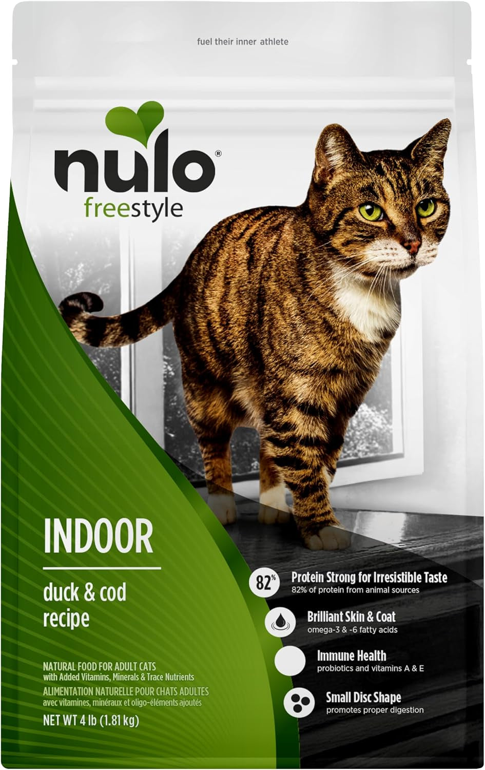 nulo-freestyle-dry-cat-food-indoor-duck-cod-high-protein-grain-free-dry-cat-food-natural-kibble-with-probiotics-and-omegas-fatty-acids-4lb-bag