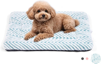Mora Pets Cat Bed for Indoor Cats Washable Dog Crate Pad Cute Star Dog Bed Mat for Small Dogs Pet Kennel Pad for Cage Soft Flat Puppy Kitten Cushion Sleeping Anti-Slip Grey 22 X 1321